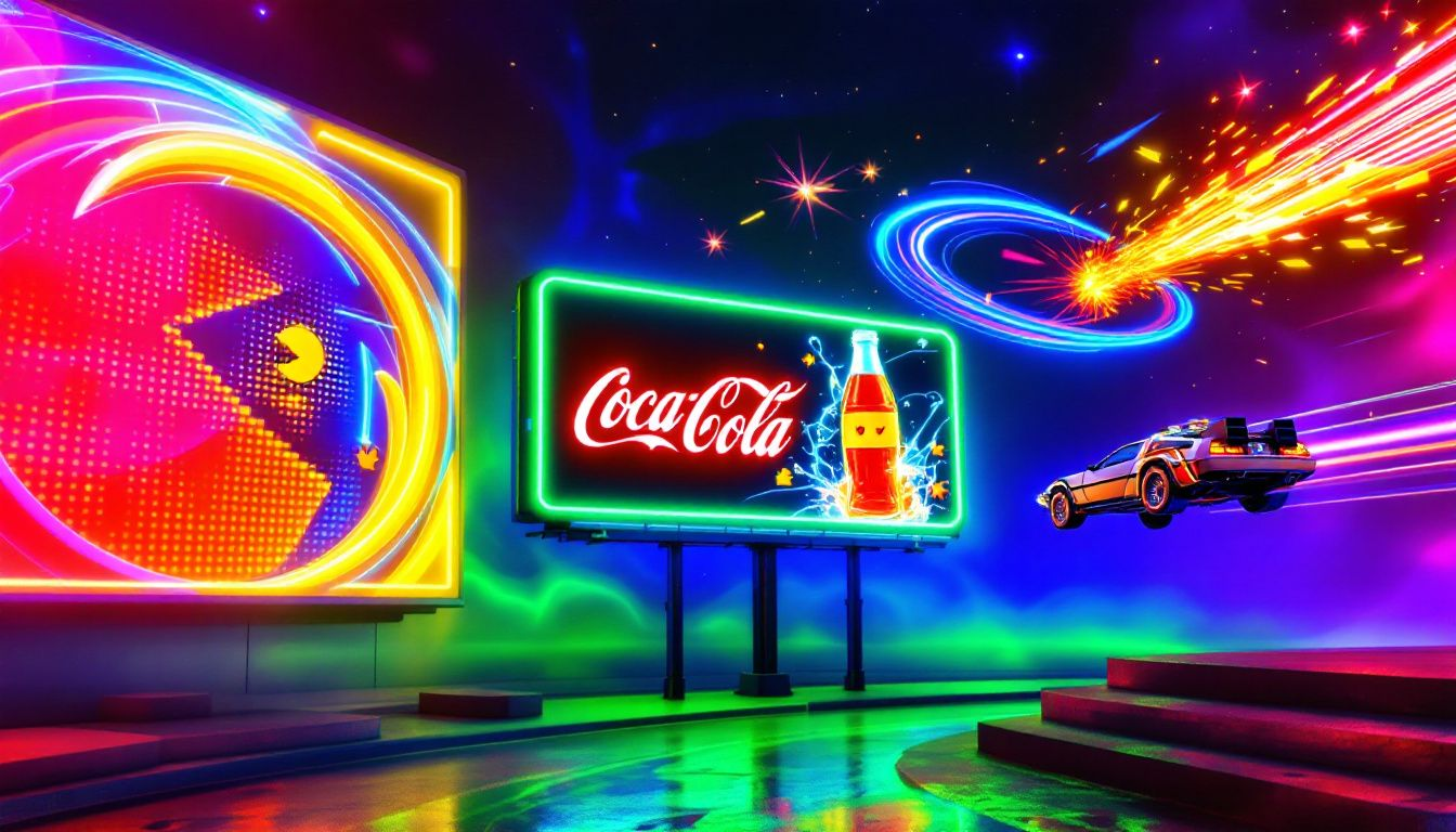 A collage of successful publicity campaign examples.