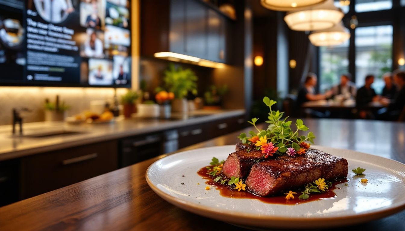 Digital marketing tools for culinary PR.