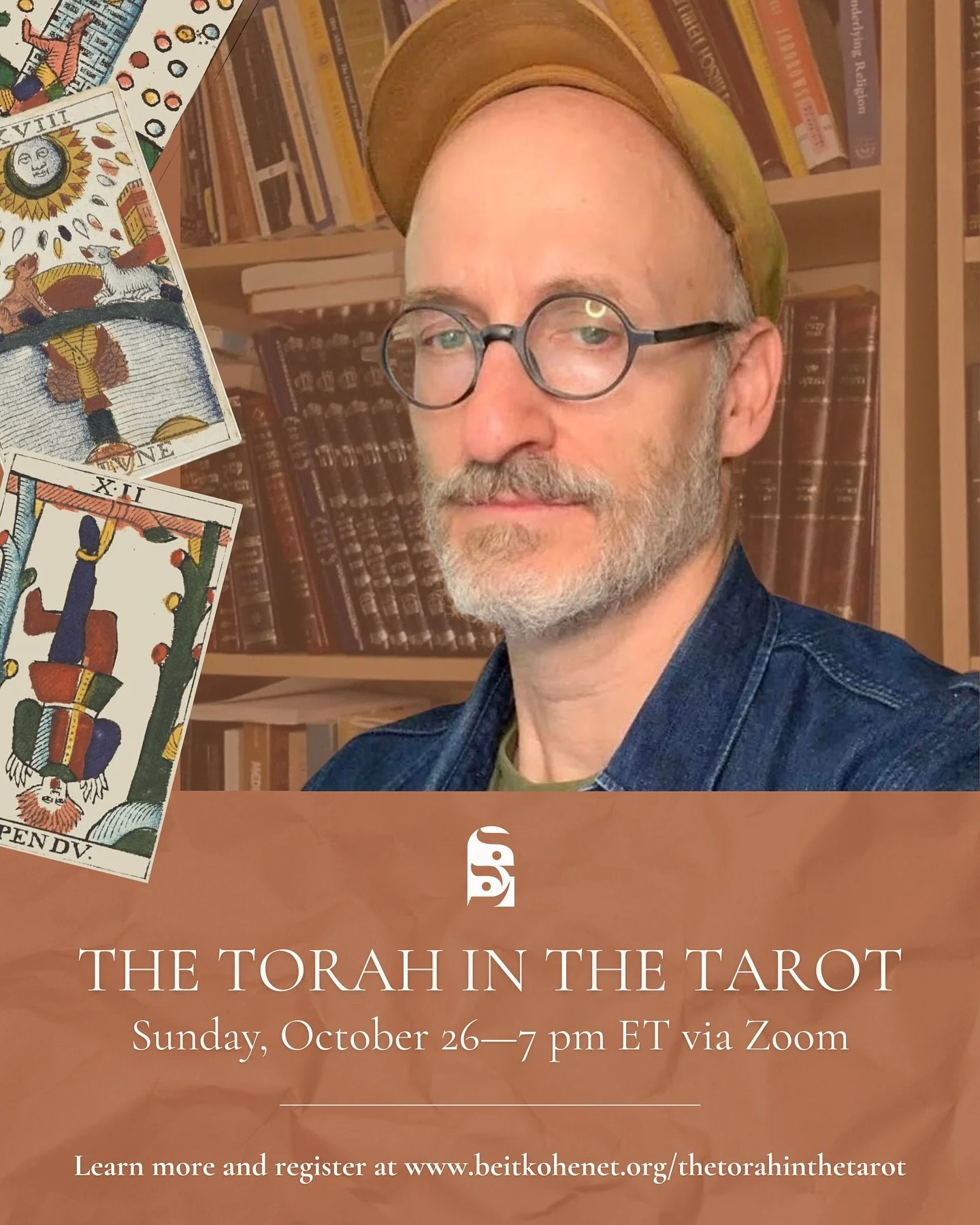Join us this Sunday, October 26 at 7 pm via Zoom and decide for yourself if the Tarot&rsquo;s greatest secret has been hiding in plain sight for over 400 years!

With moderator Rabbi Jill Hammer, PhD, data scientist and lifelong student of Torah, Sta