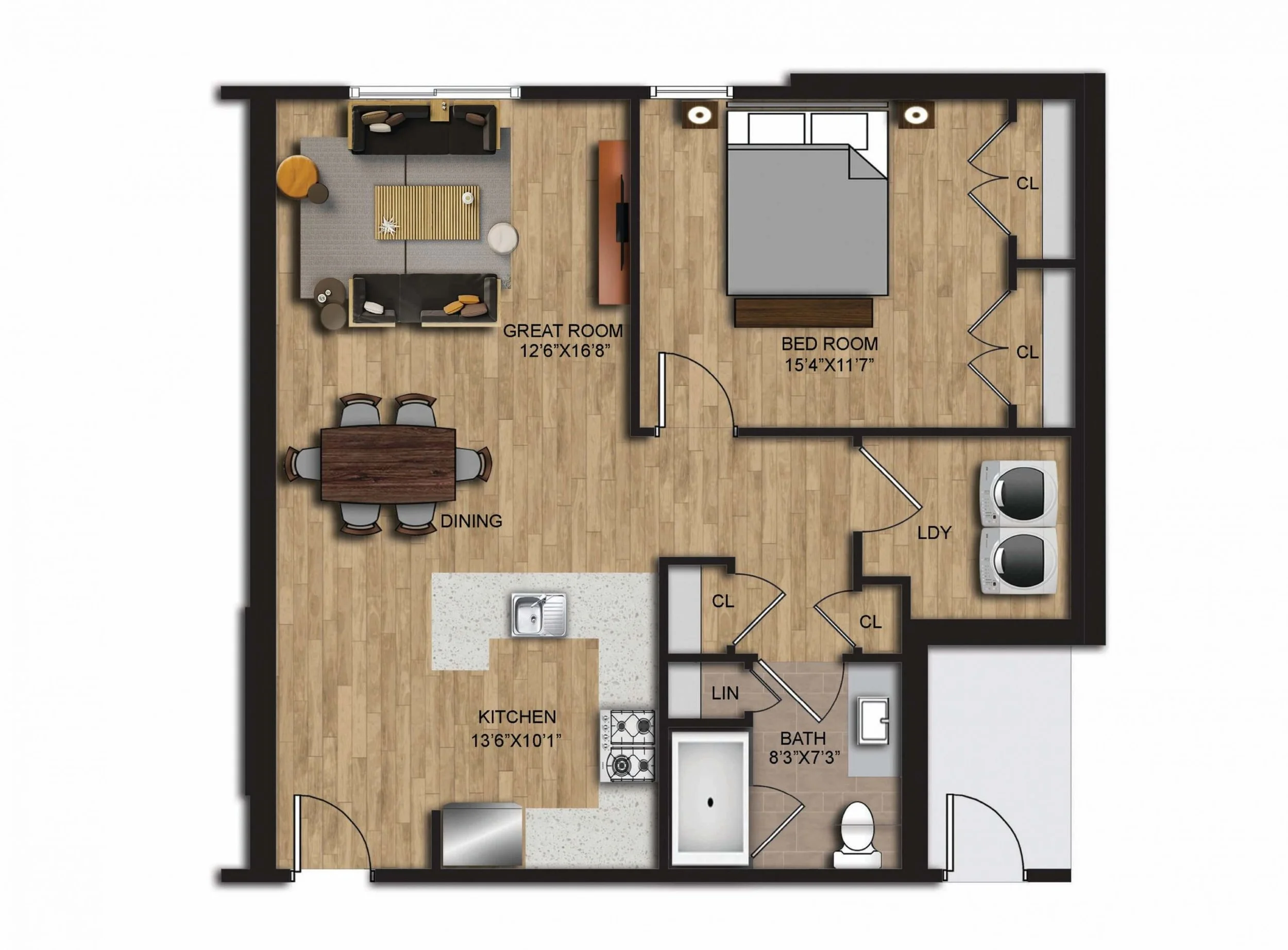 One Bedroom Luxury Apartment Ardmore