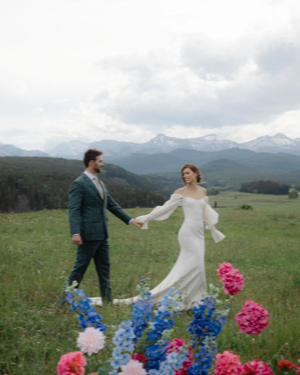 Believe it or not...you can celebrate your love however you want. If that means it's just the two of you, in the middle of a field, with dreamy florals and a picnic or dinner for two..then that&rsquo;s your wedding! Wearing the dress you love, and yo
