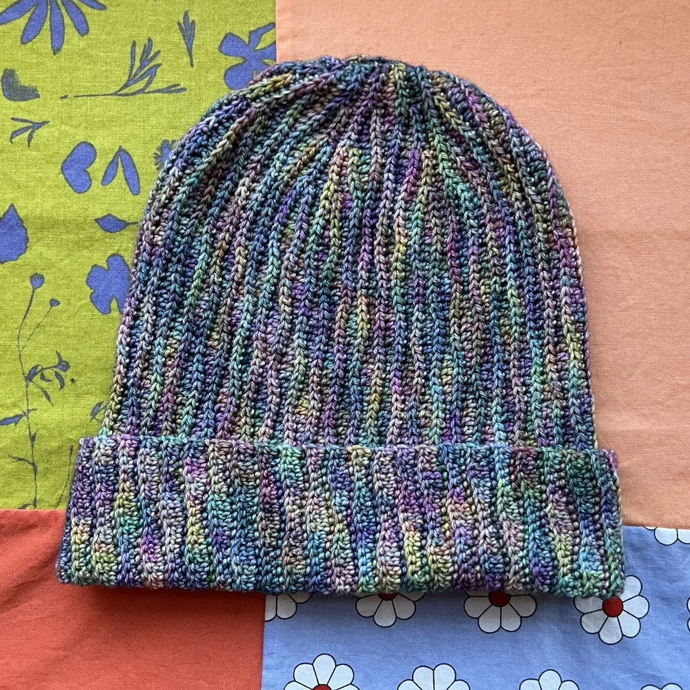 Free Crochet Pattern: Tidepool Beanie Hat (Light) — Margaret Makes Things