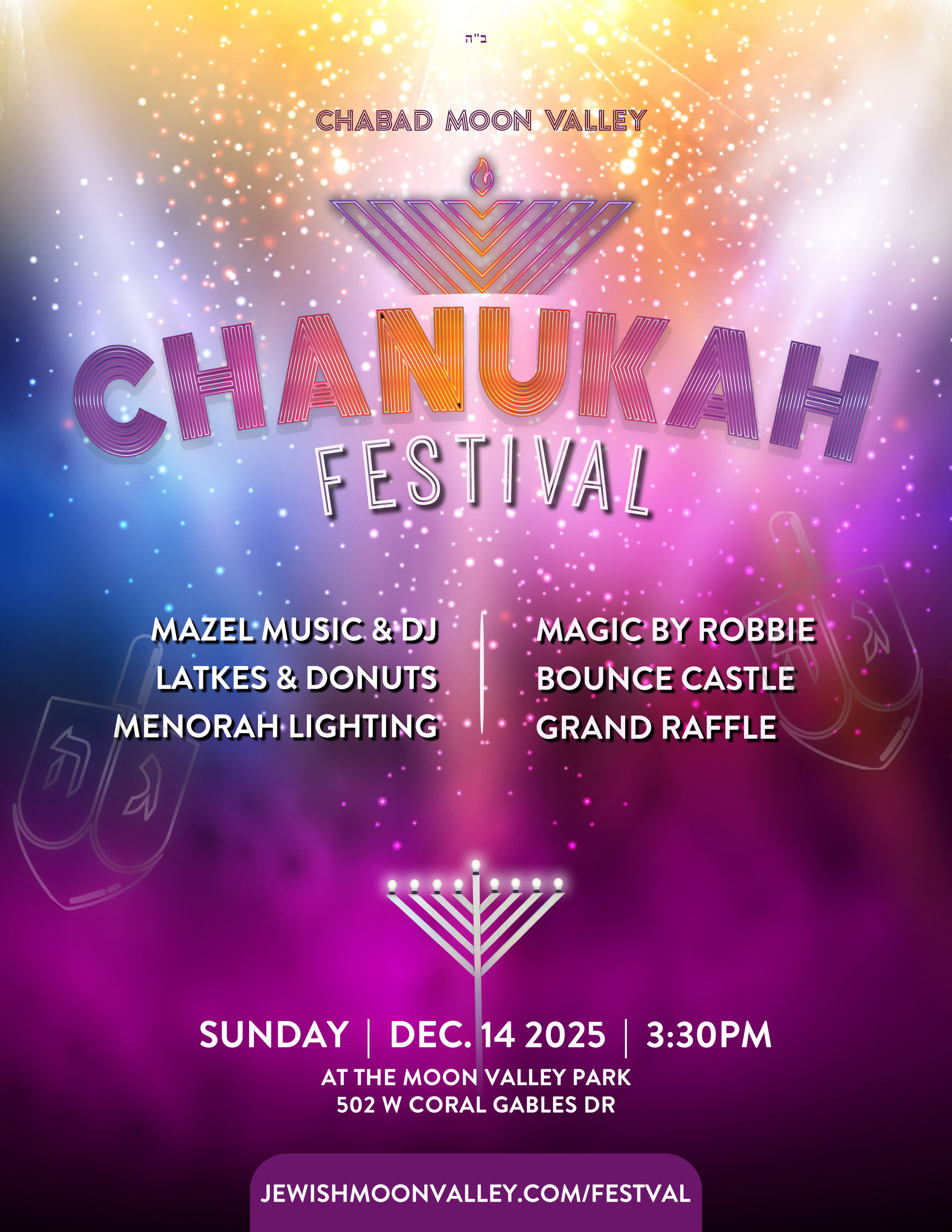 Moon Valley Chanukah Festival 