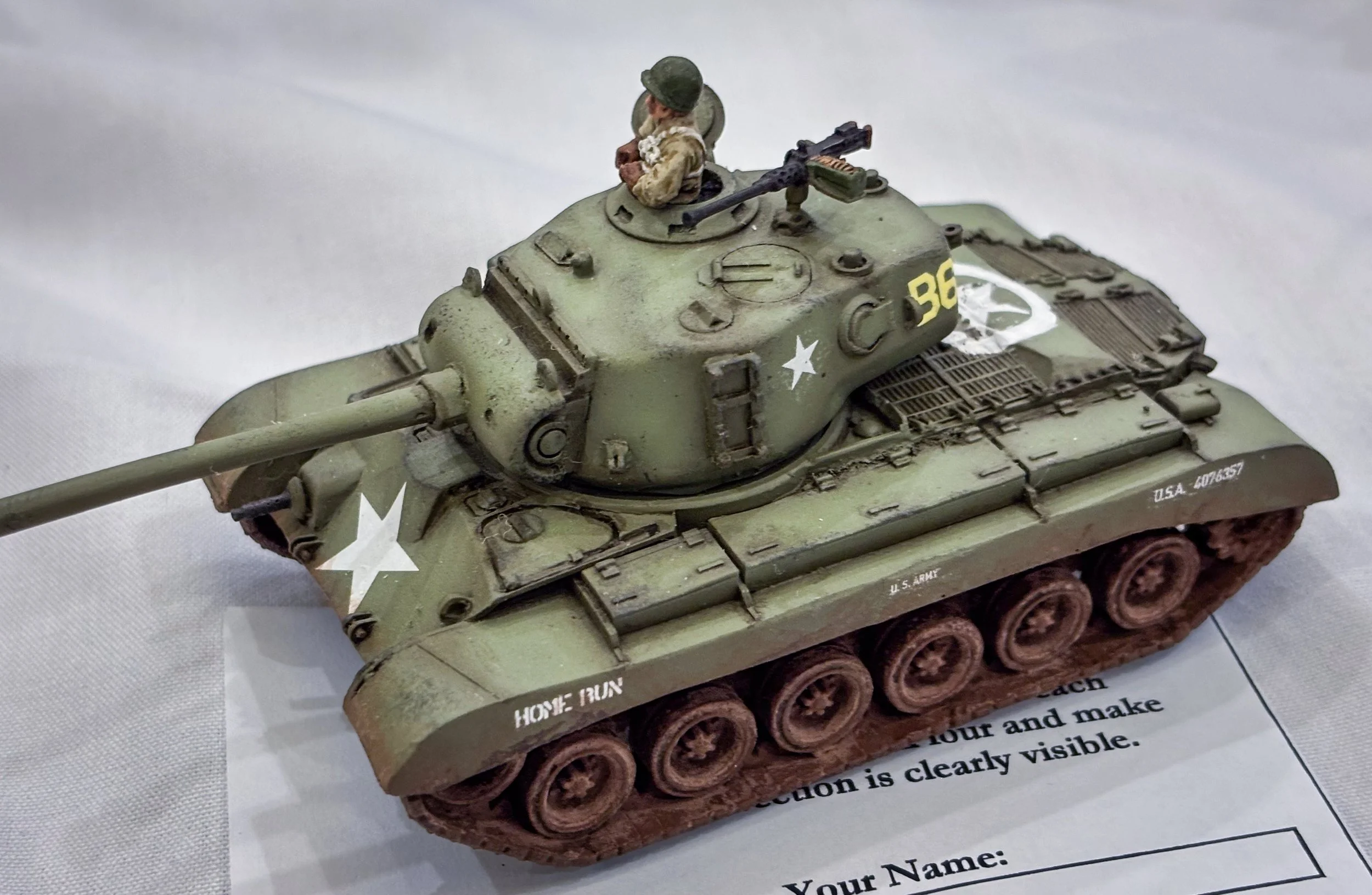 US M26 Pershing - Ben Kernan