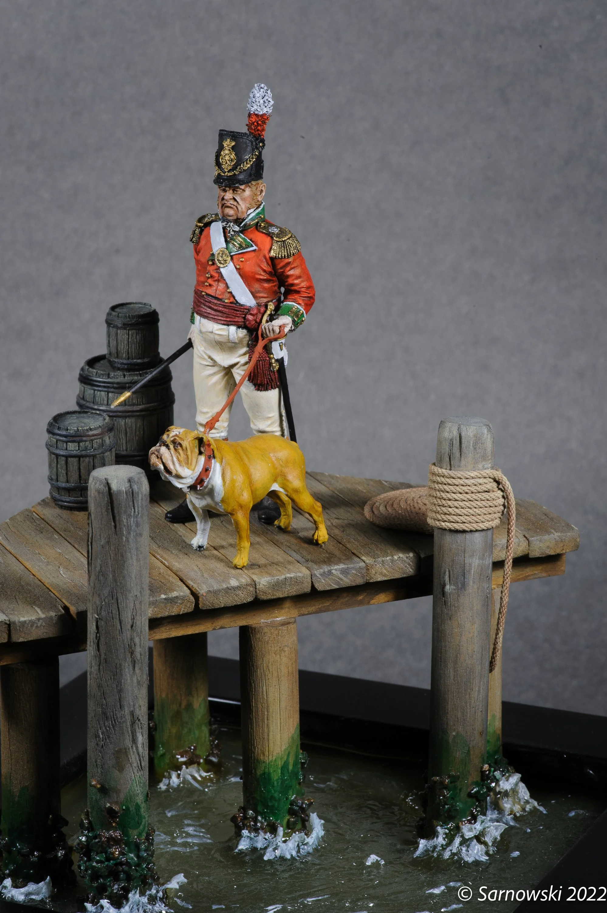 Major 36th Foot with Bulldog - Jeff Fisher