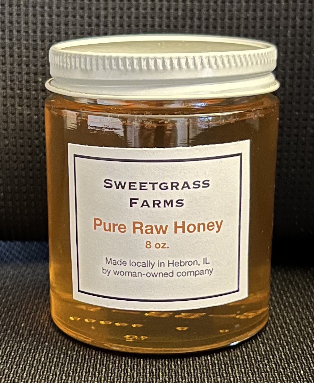 Pure Raw Honey 8 0z.
