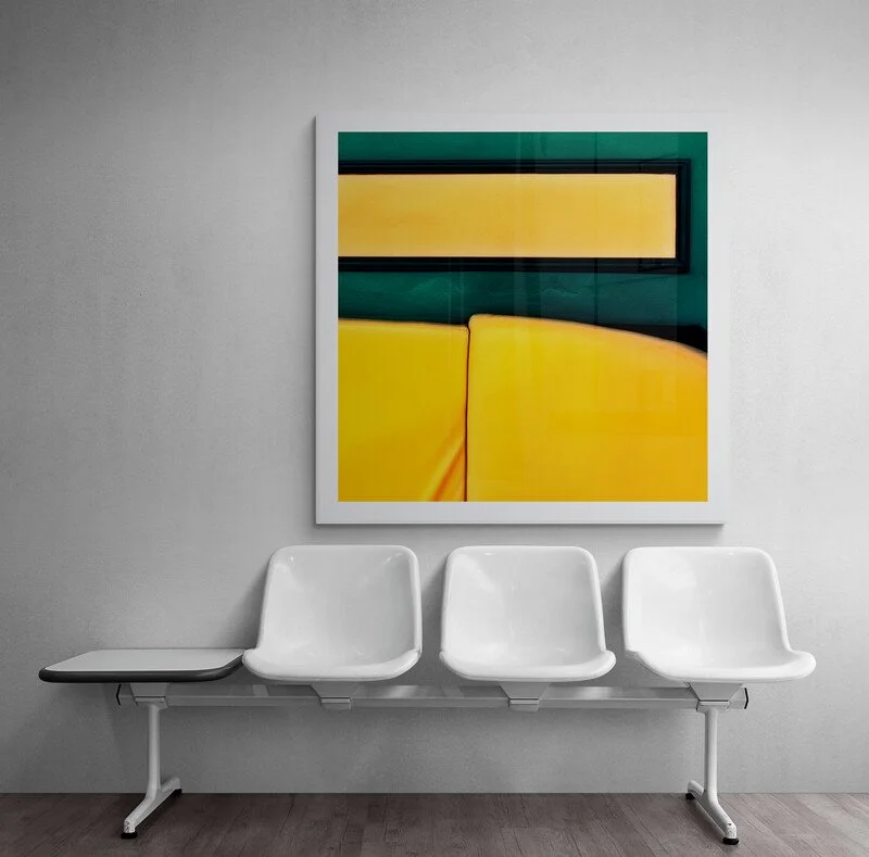 Den gule sofa/The yellow sofa - 2024