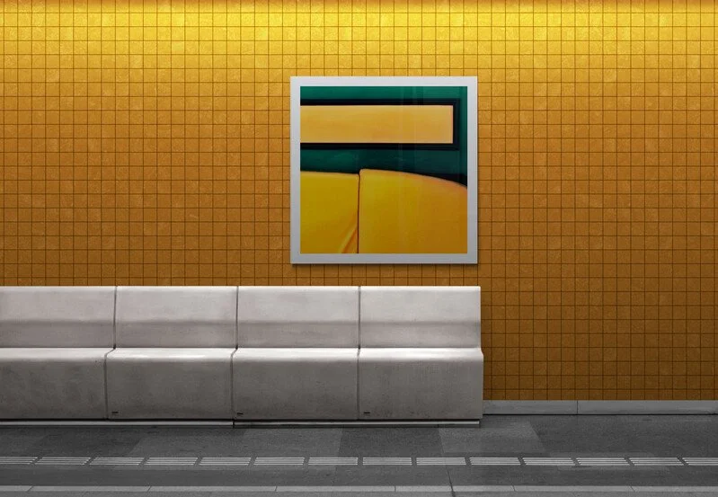 Den gule sofa/The yellow sofa - 2024