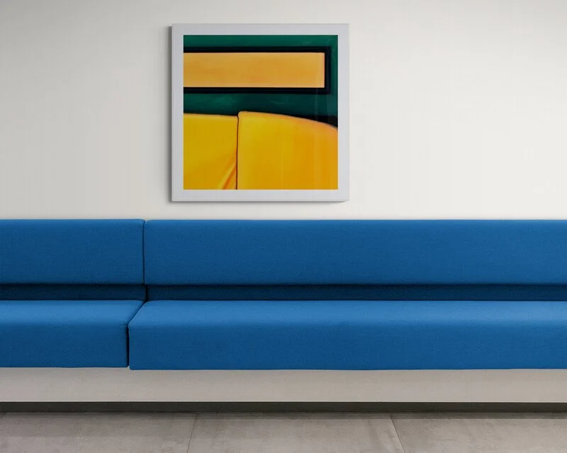Den gule sofa/The yellow sofa - 2024