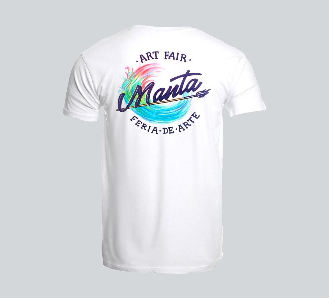 Art Fair Manta 2023 Logo Back T Shirt