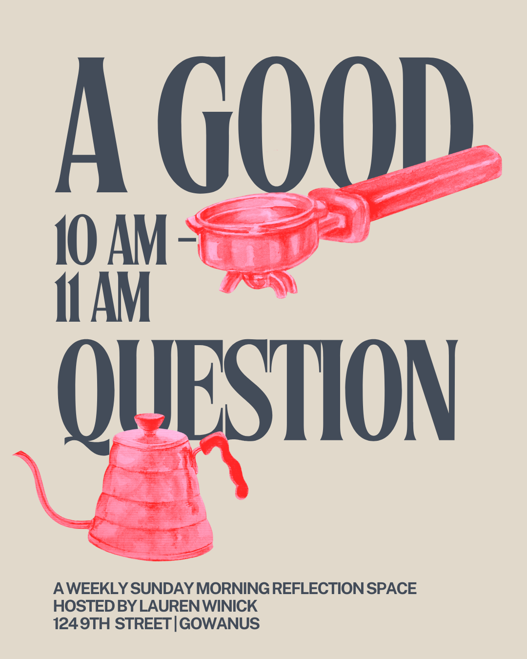 A Good Question | March Pass (4 Sundays)