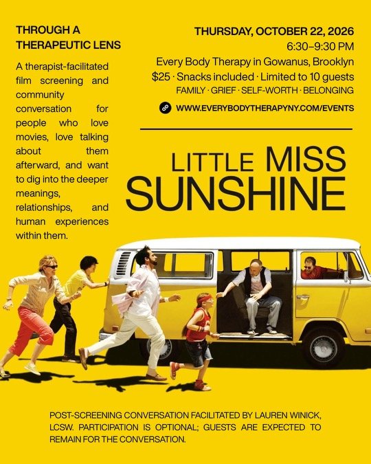 Through a Therapeutic Lens: Little Miss Sunshine