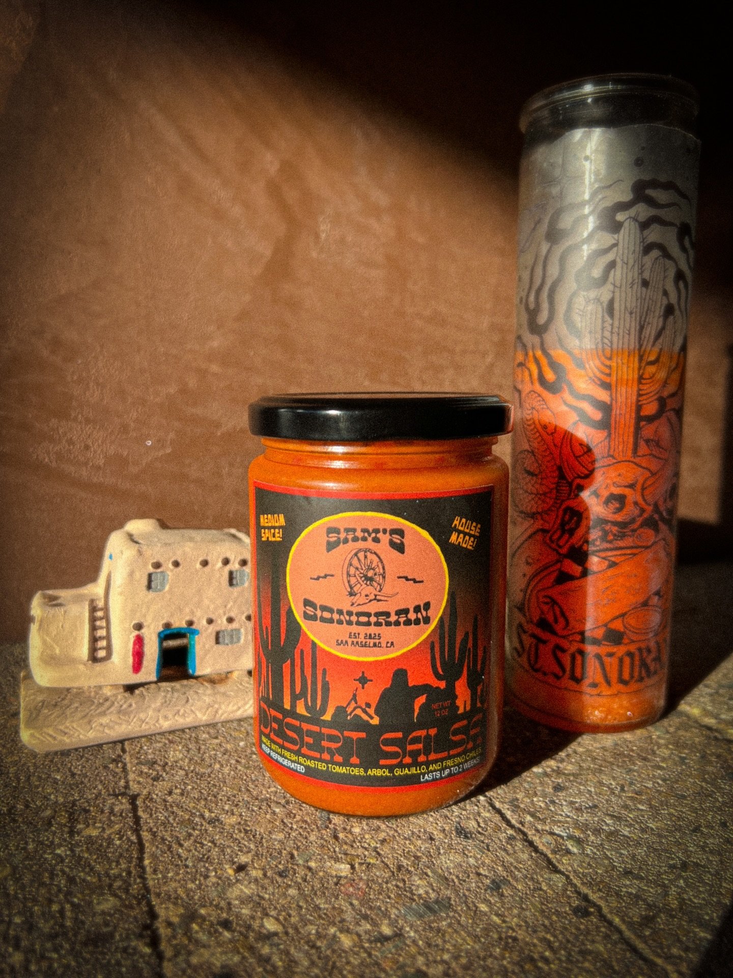 🔥NOW AVAILABLE🔥 it is here!! the people have spoken and you can now purchase our house-made orange desert salsa in store 🌶️ 12oz jars of medium spiced sauce ~ lasts up to 2 weeks in the fridge ❄️ swing by @barvoyage.marin to pick one up during ope