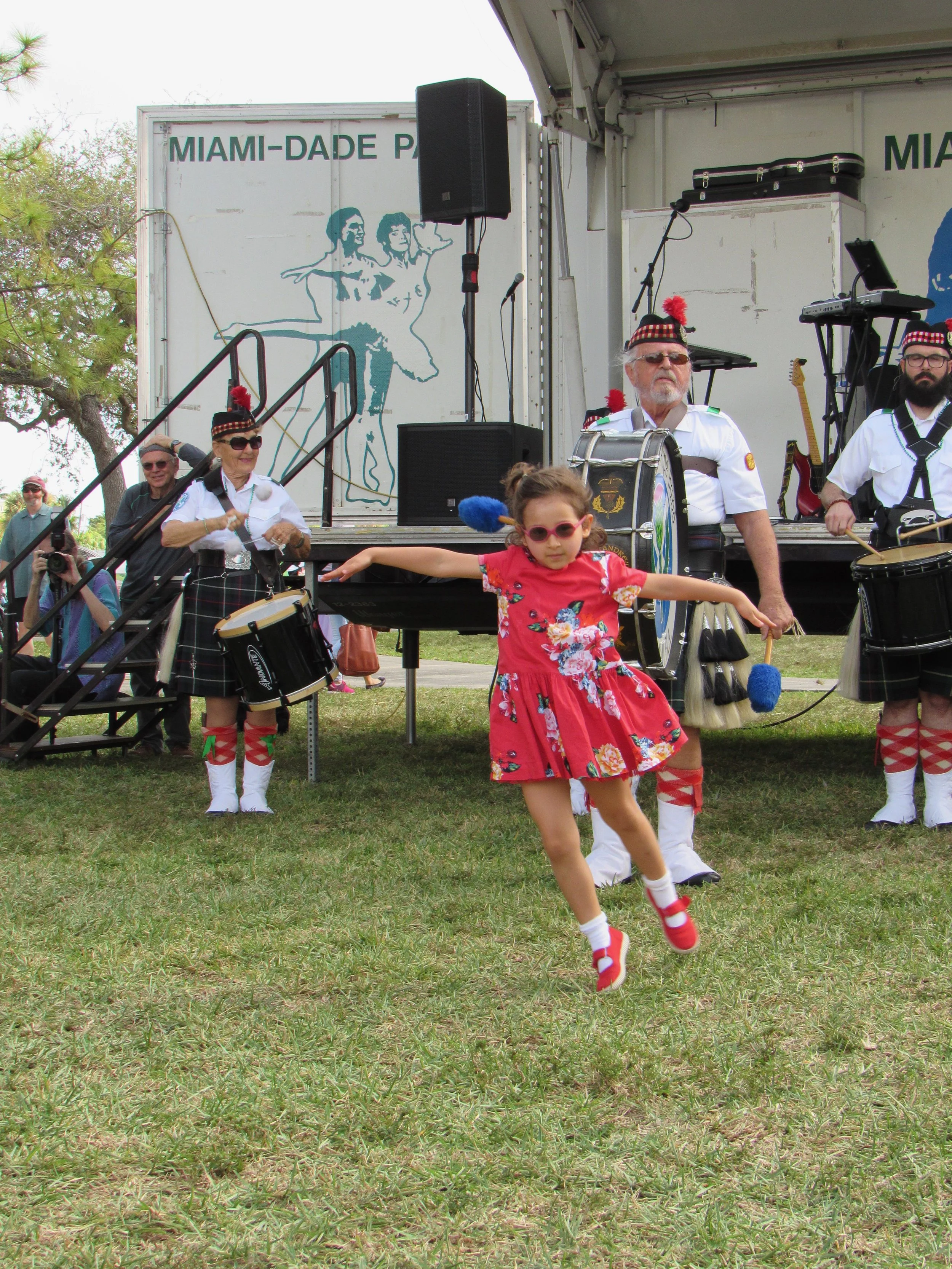 St Patrick's Day Glee, Miami, Florida 
14 x 11 in $165