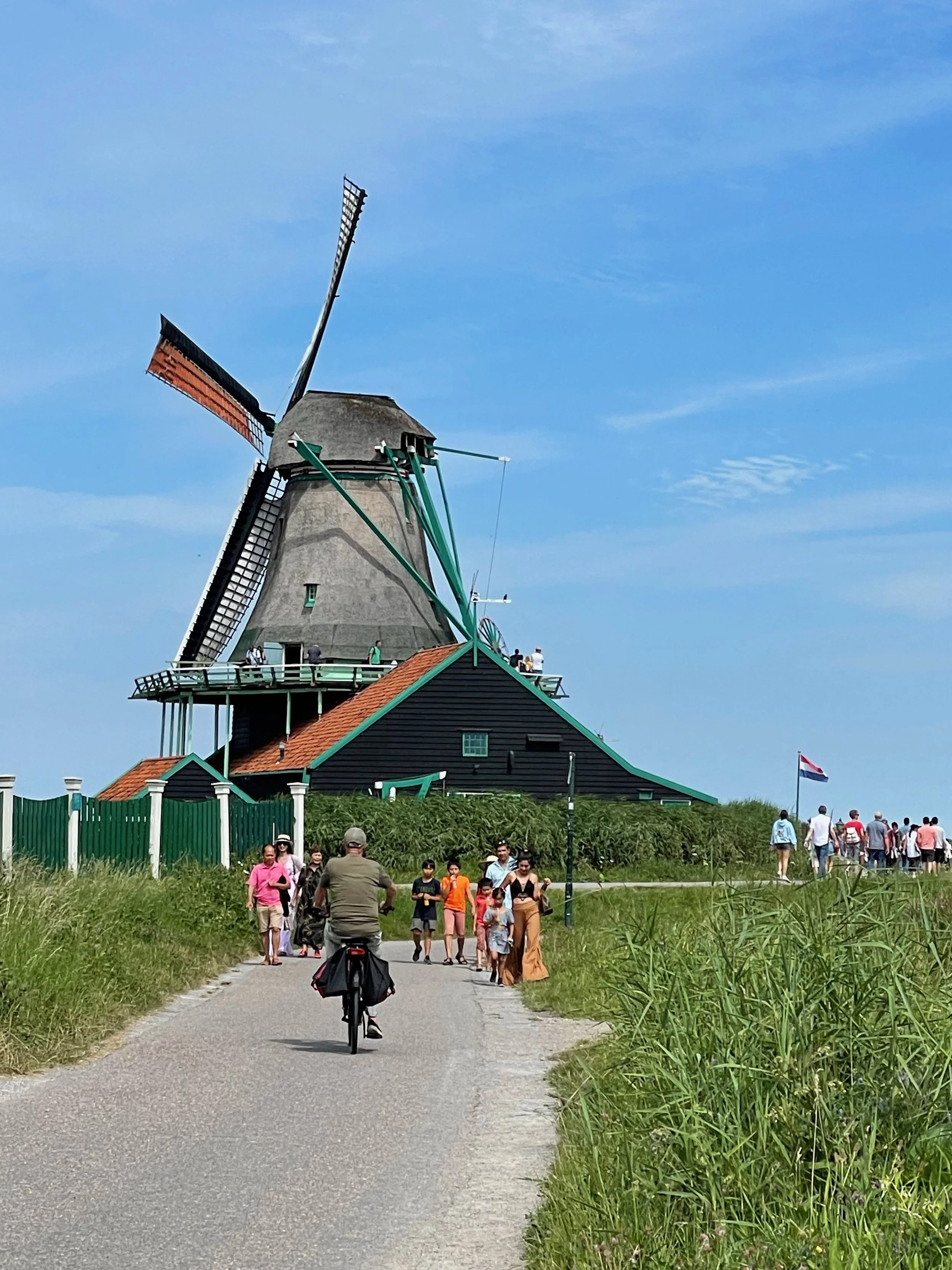 Land of Windmills, Saanse Schans, Netherlands 14 x 11 in $225