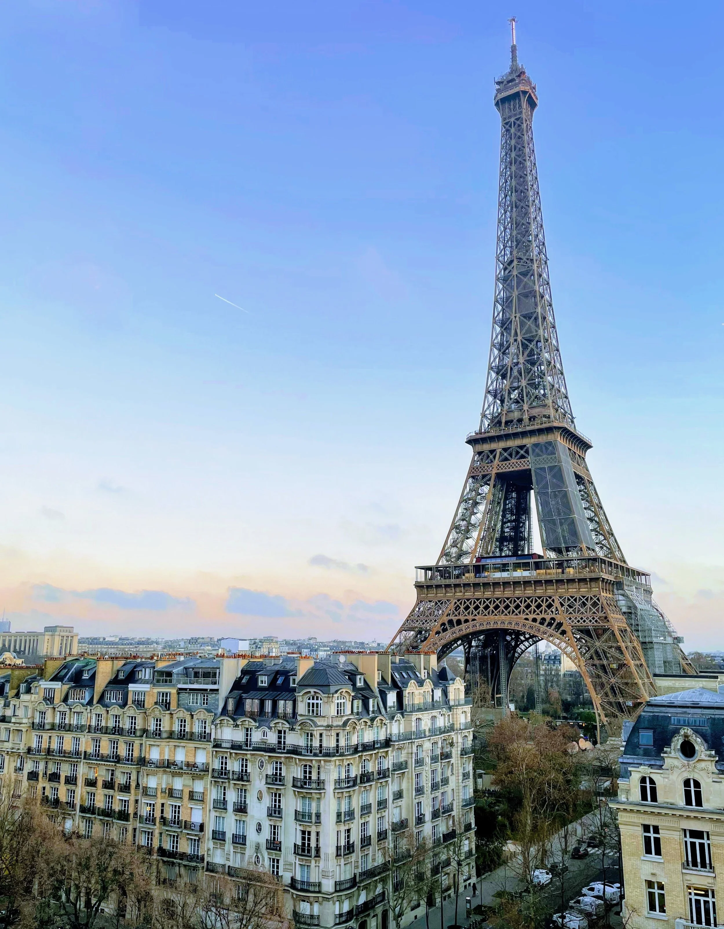 Eiffel View 14 x 11 in $225
