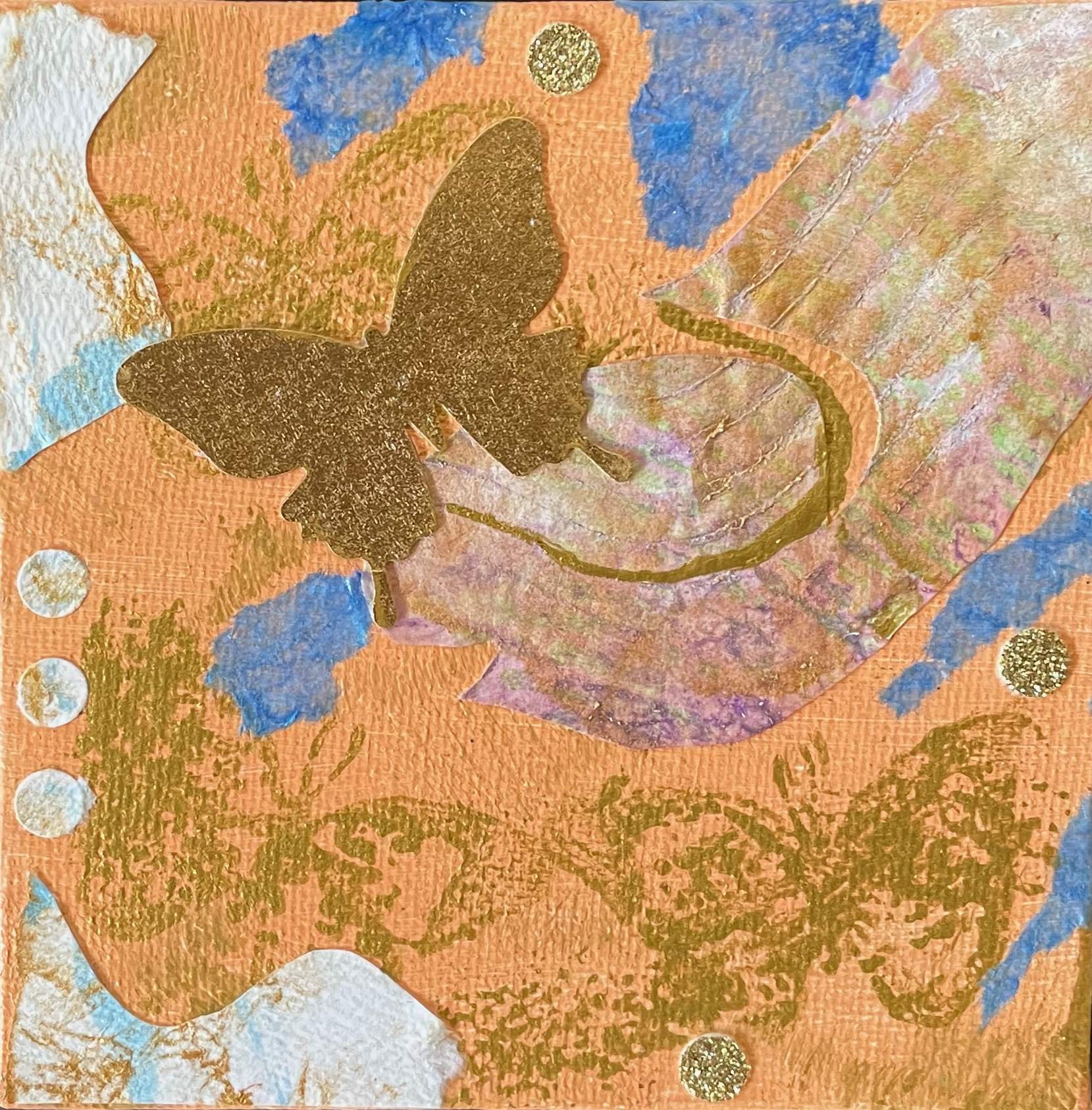 Butterfly Catcher  4 x 4 in  $50. SOLD