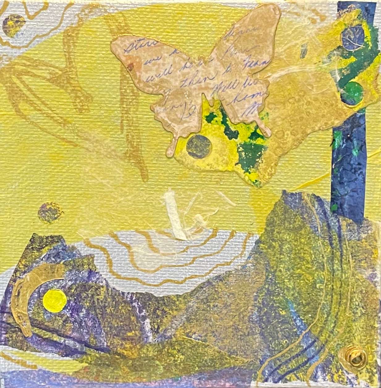Enchanted Forest   4 x 4 in   $50. SOLD