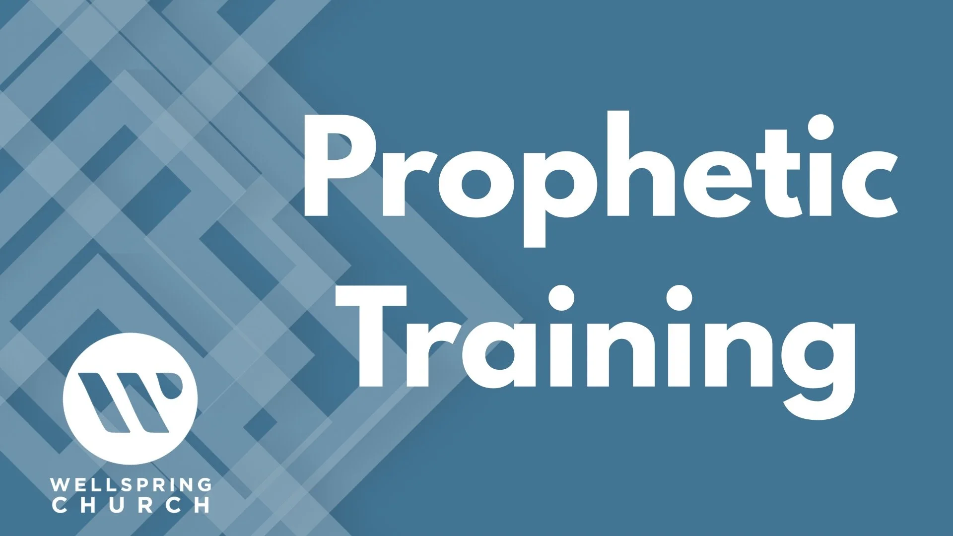 Prophetic Training