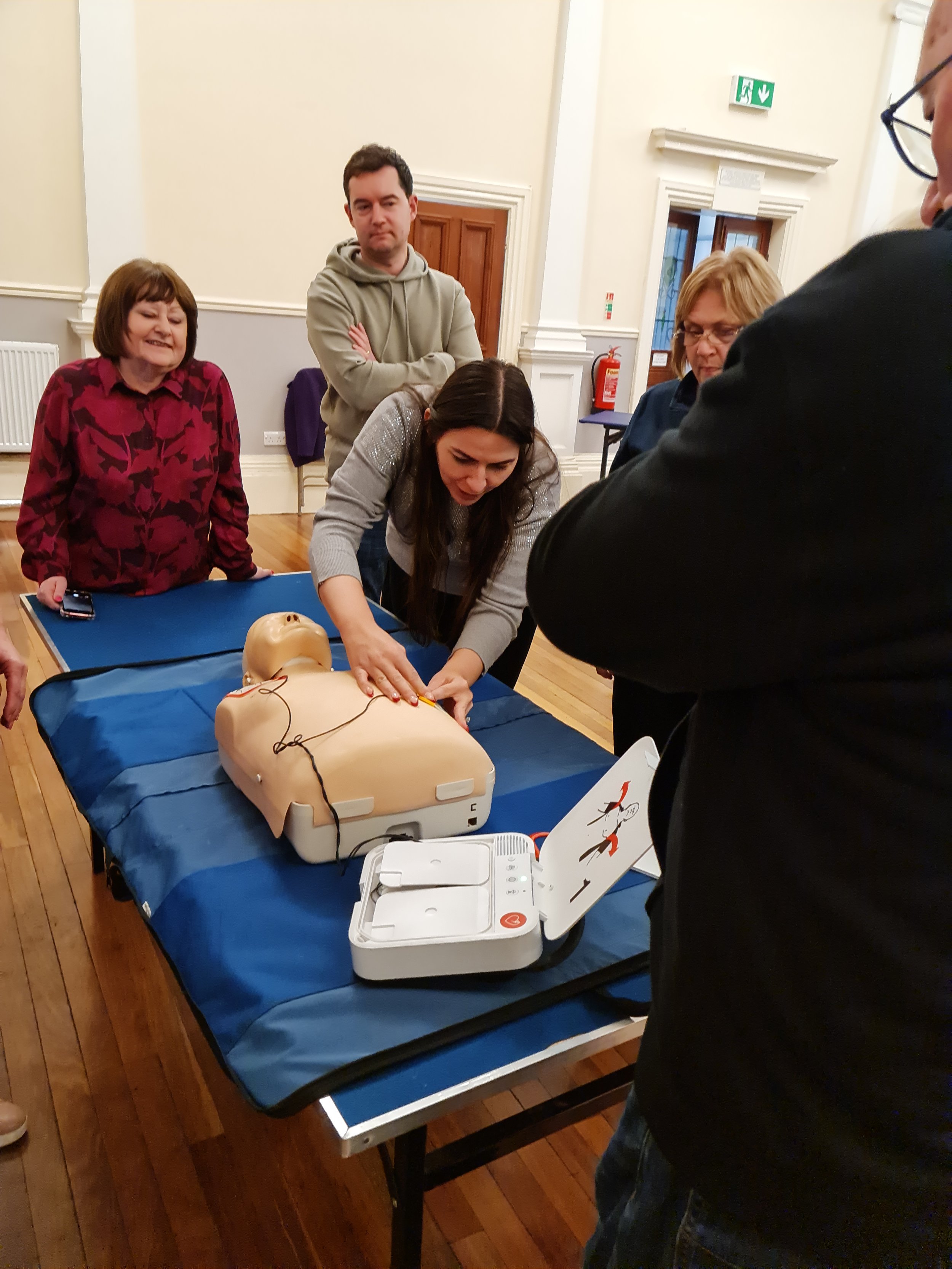 Defibrillator Training — Westhoughton Town Council
