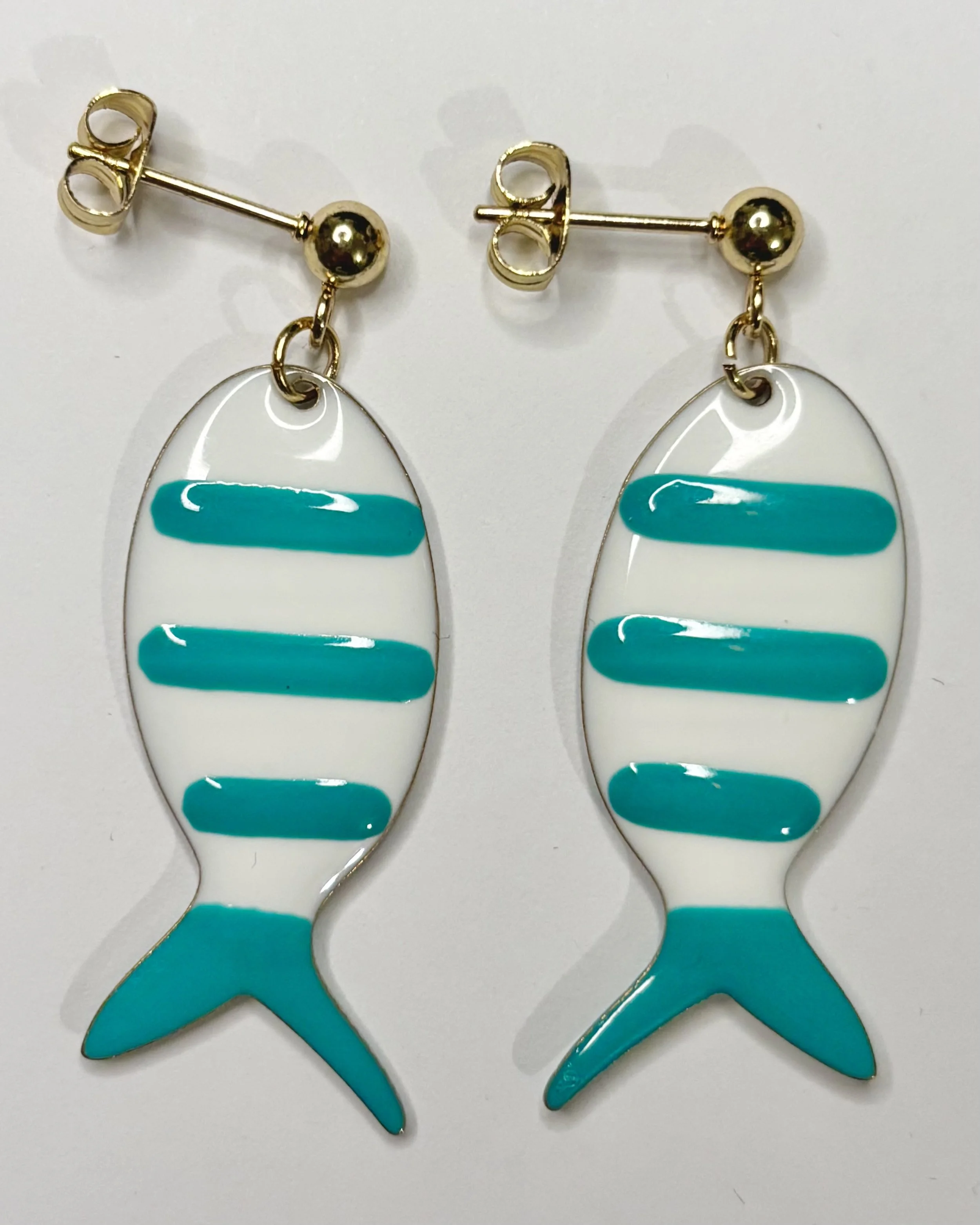 Large Fish Earrings