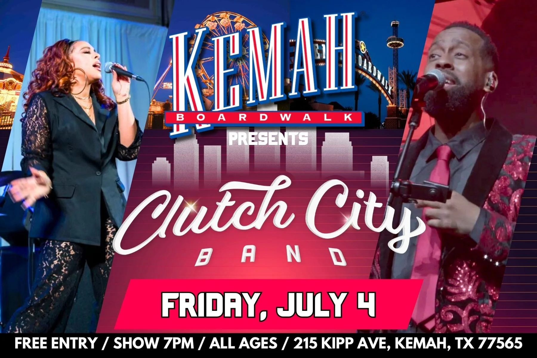 LIVE at Kemah Boardwalk