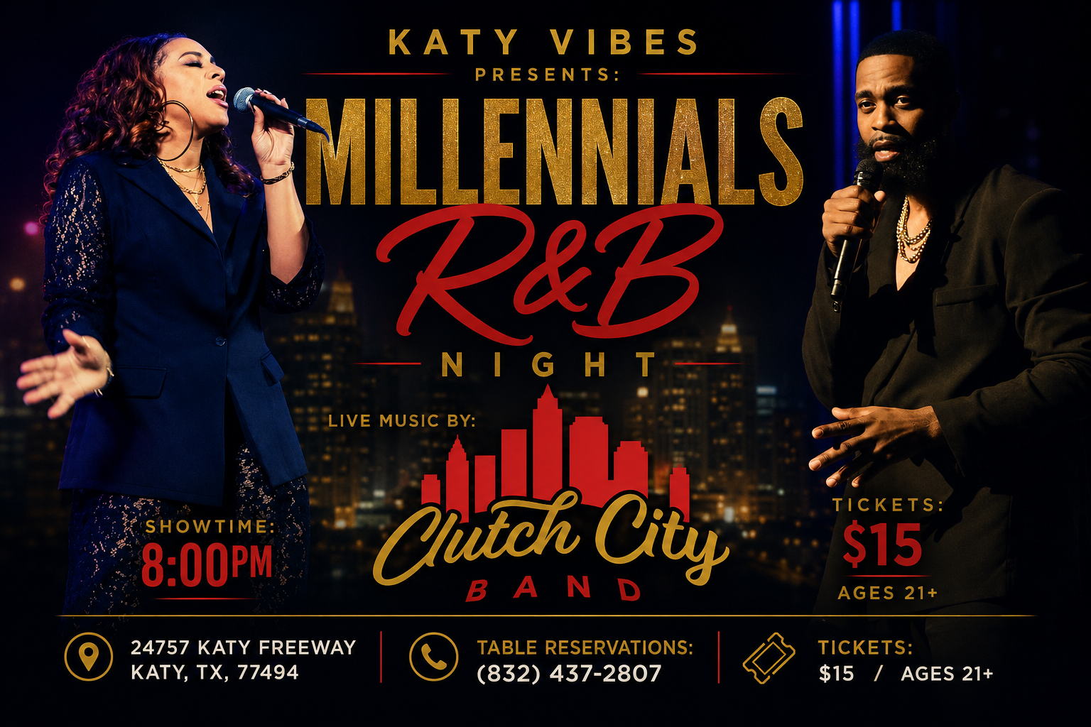 LIVE at Katy Vibes