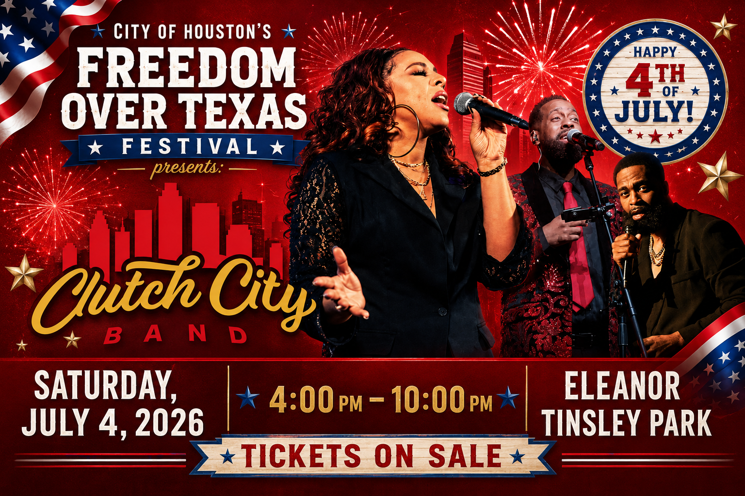 LIVE at Freedom Over Texas Festival