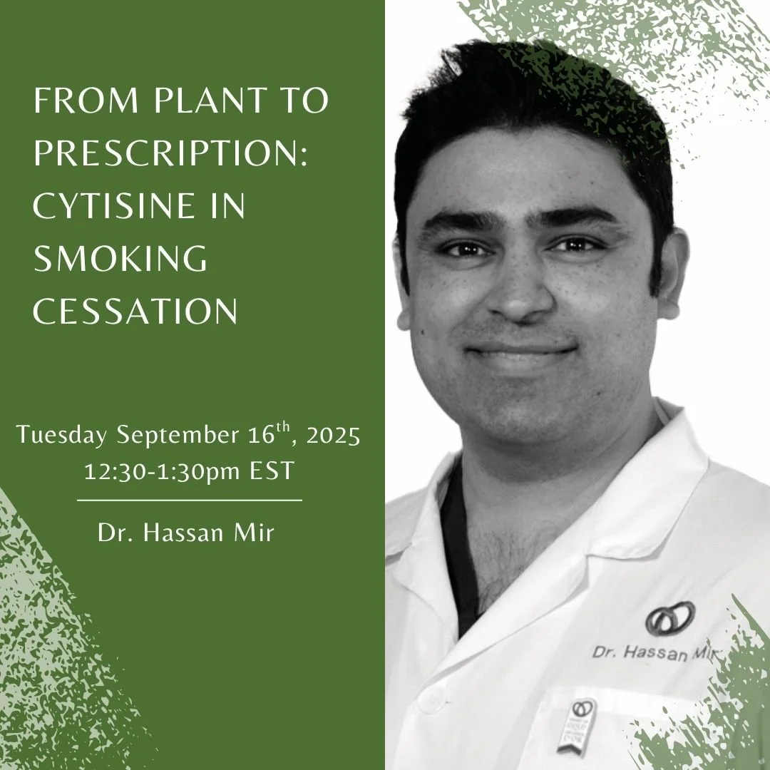 OMSC Webinar Series: From Plant to Prescription: Cytisine in Smoking Cessation