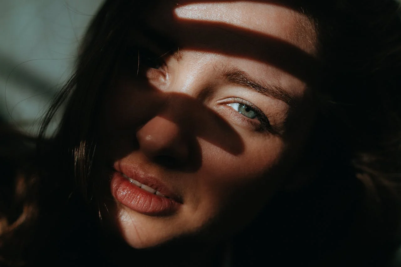 light-and-shadow-on-woman-s-face