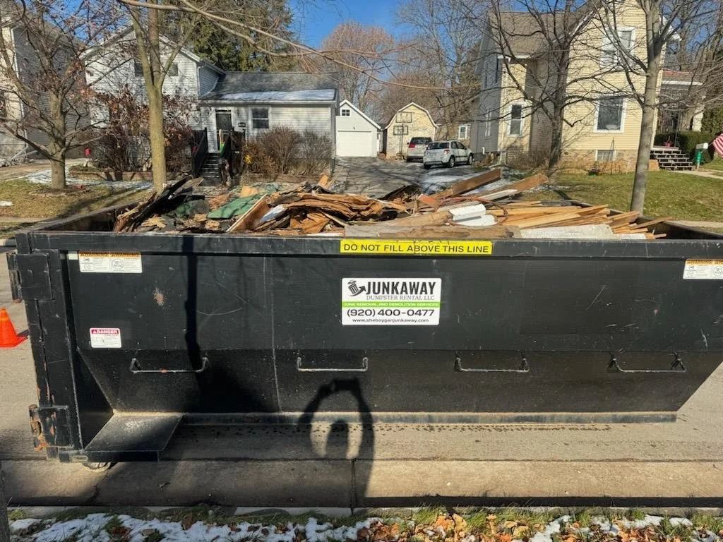Dumpster Rentals — JunkAway, LLC Sheboygan