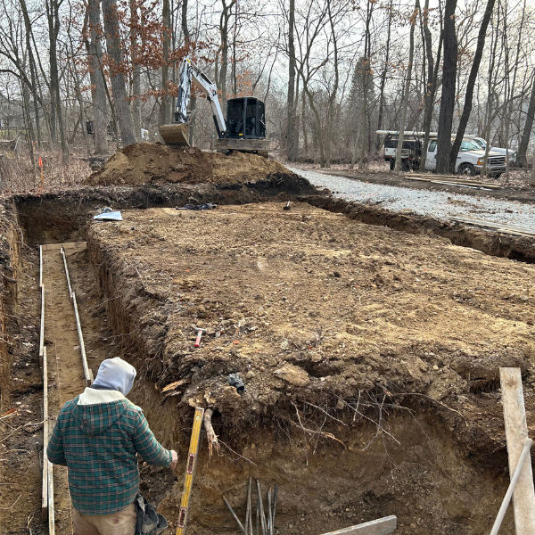 Residential Excavating Services — Perron Contracting LLC