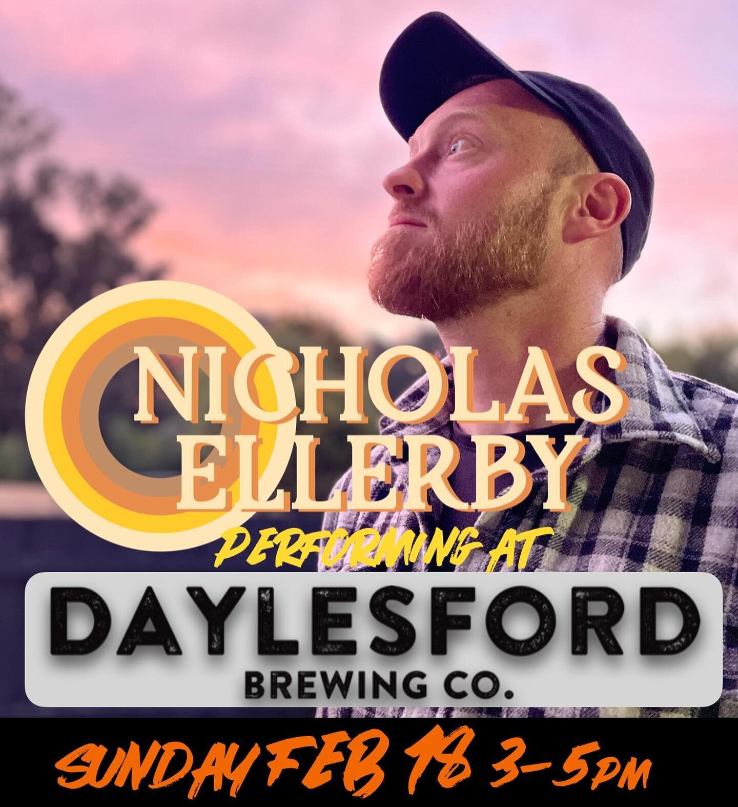Really looking forward to another #sundaysession at @daylesfordbrewingco this Sunday! Got some new songs to try out for you too. Come have some fun in the sun 😎