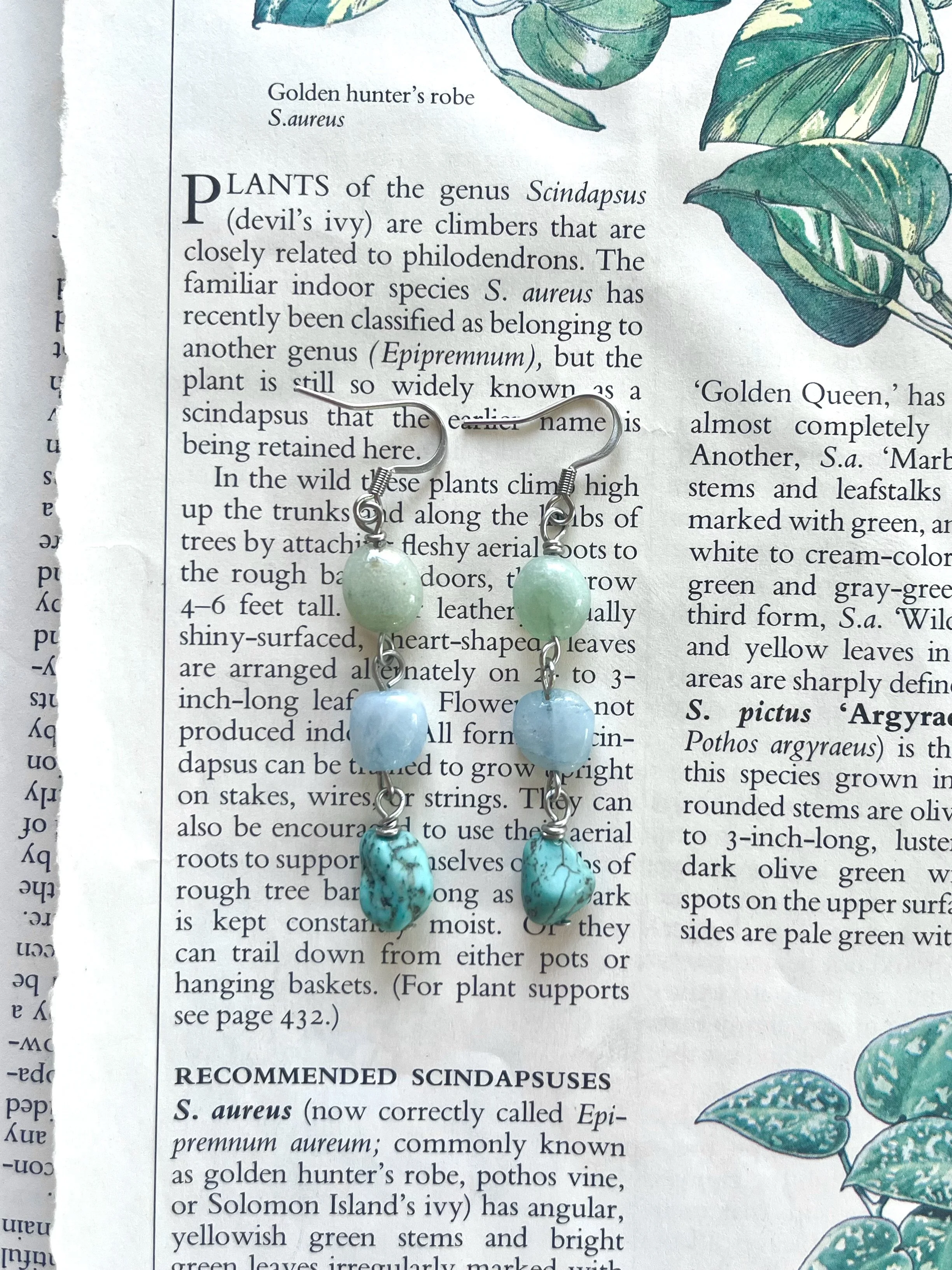 Aventurine Aquamarine & Turquoise Tears