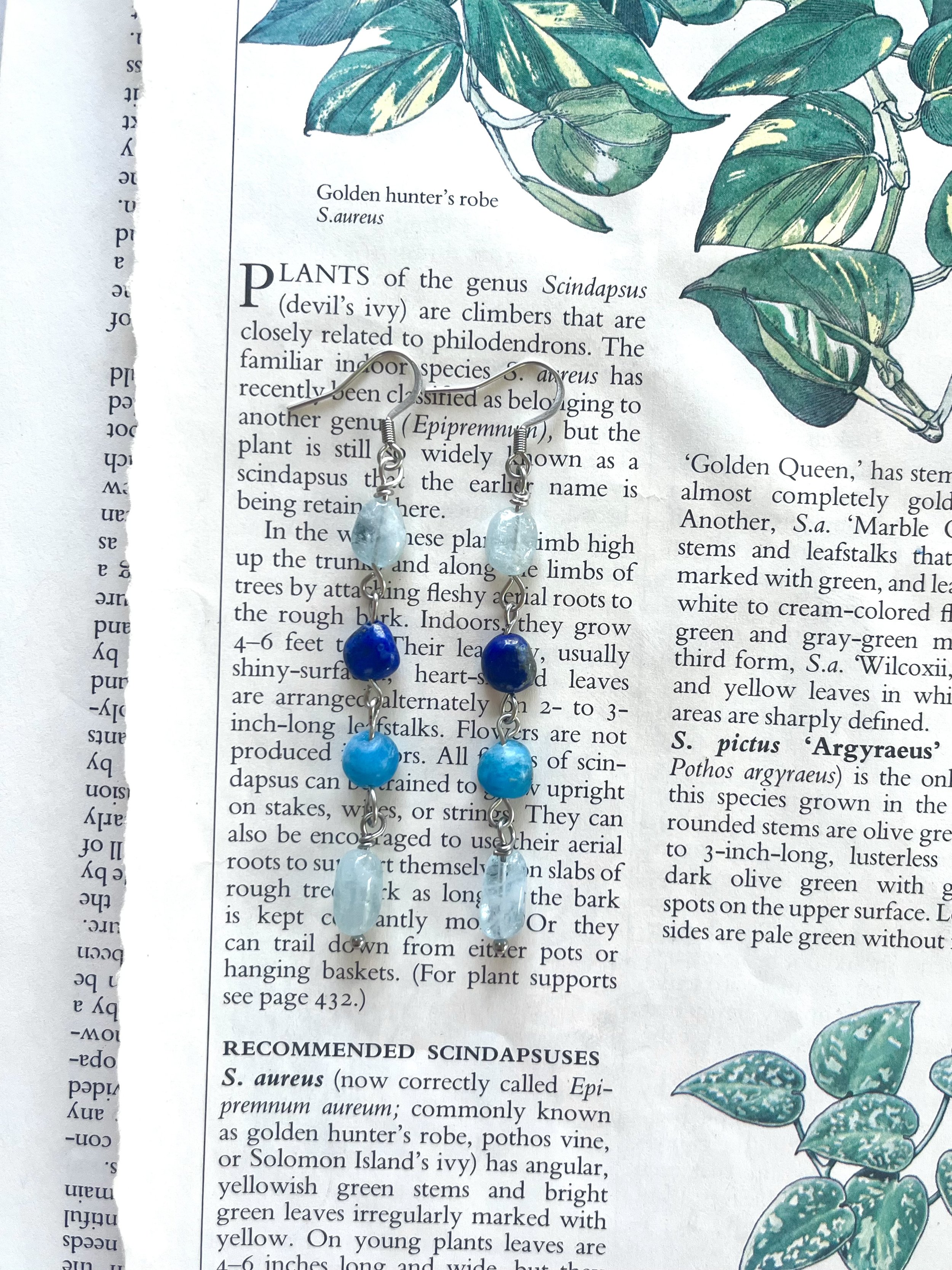 Aquamarine & Apatite Tears