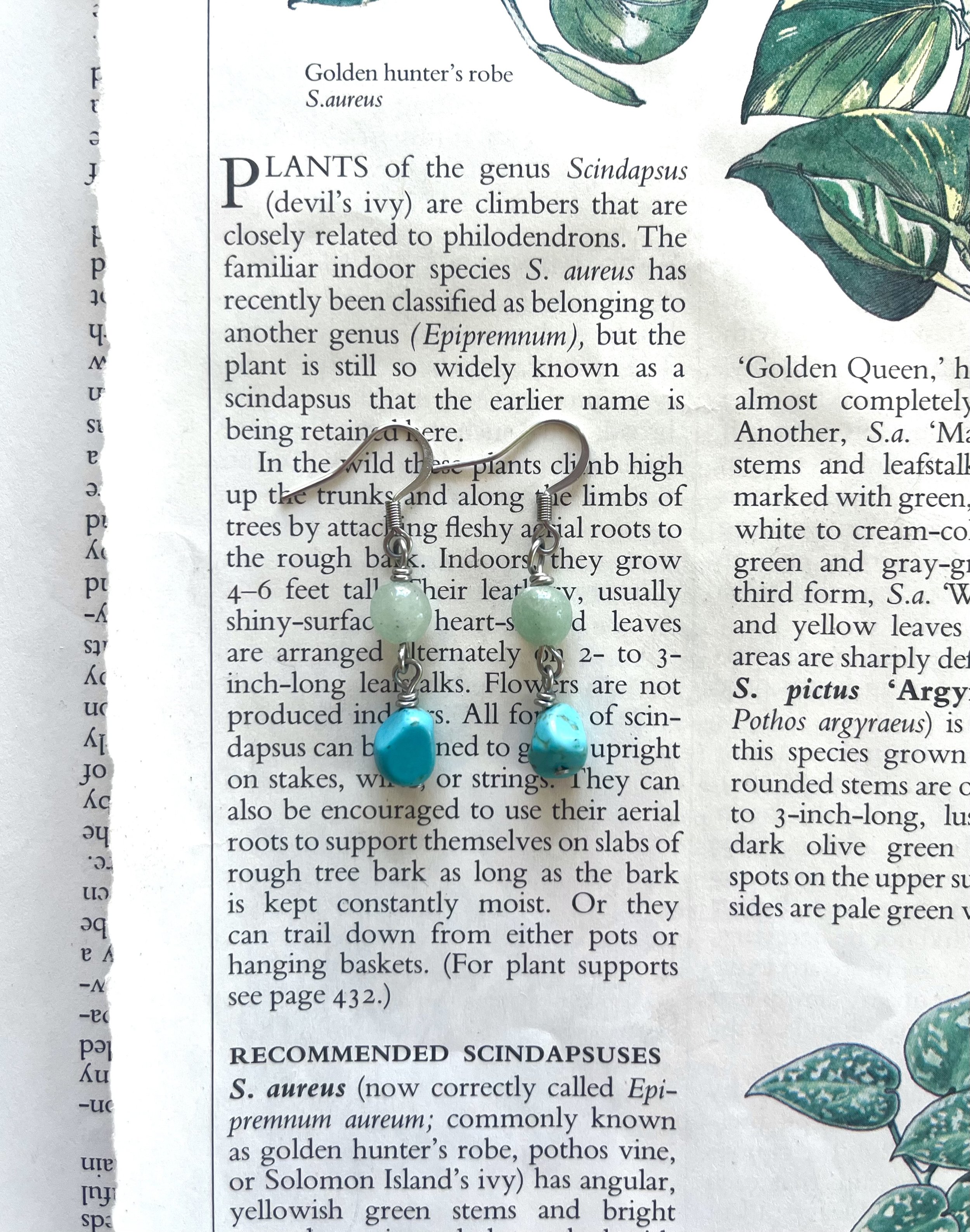 Aventurine & Turquoise Baby Tears