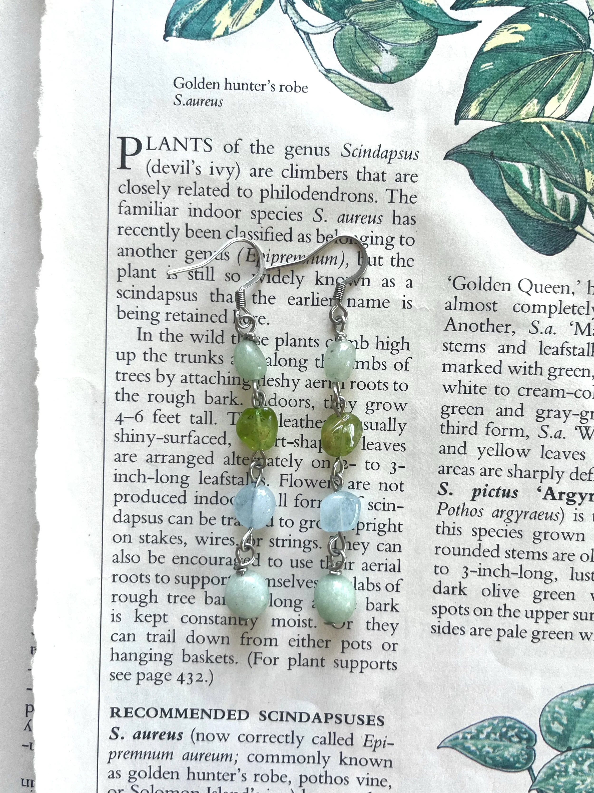 Aventurine Peridot & Aquamarine Tears
