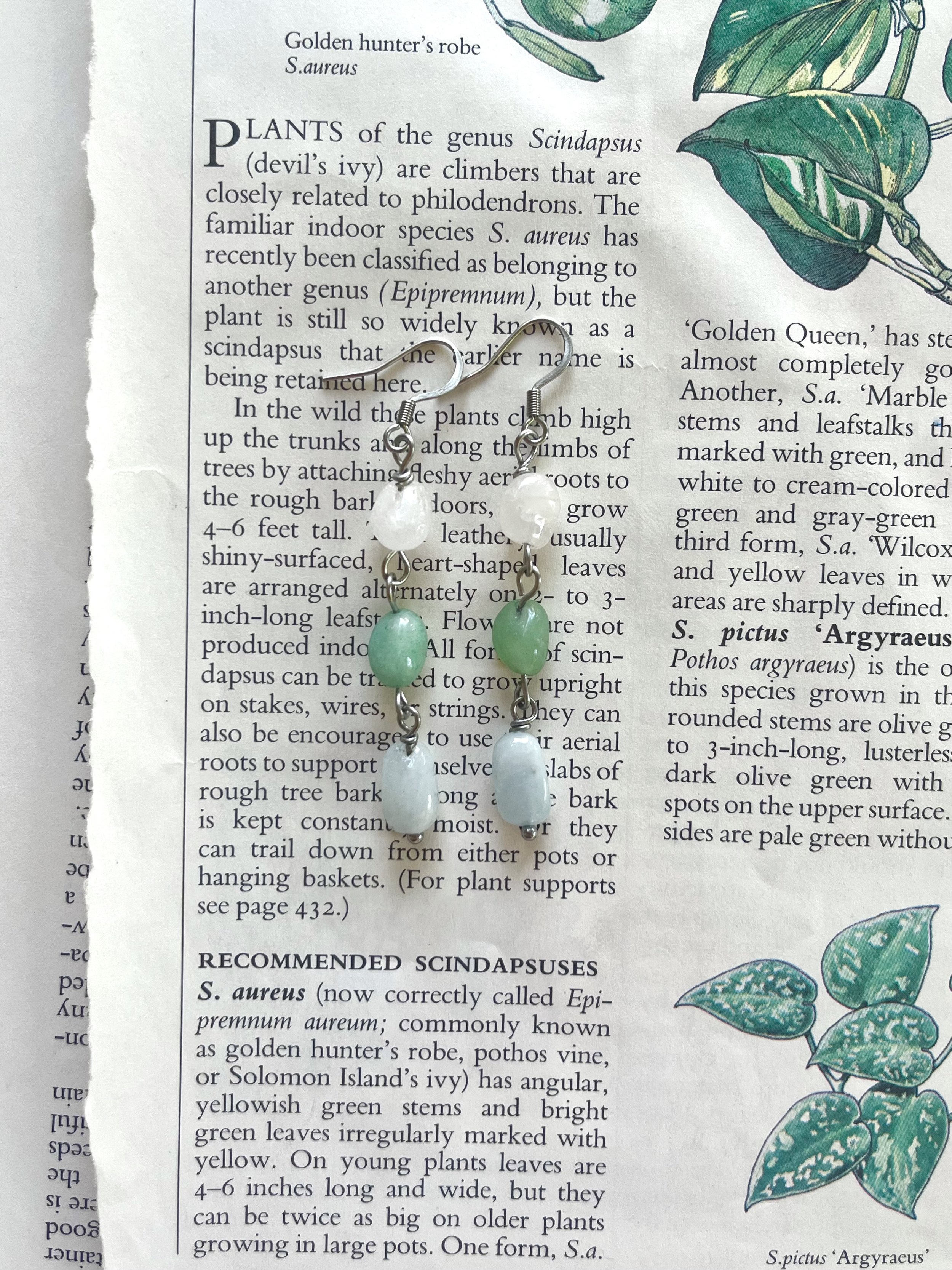 Quartz Aventurine & Aquamarine Tears
