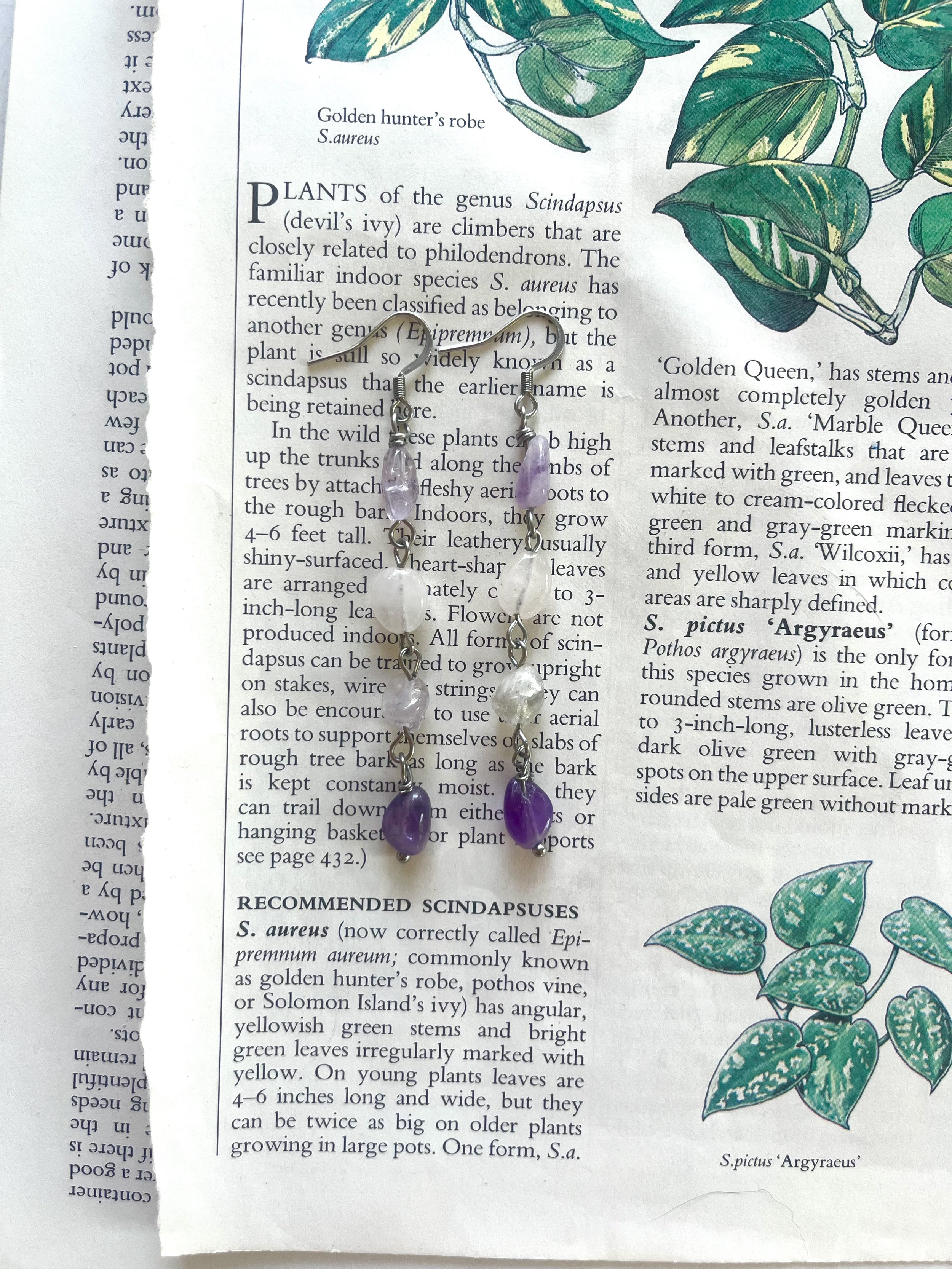 Amethyst & Rose Quartz Tears