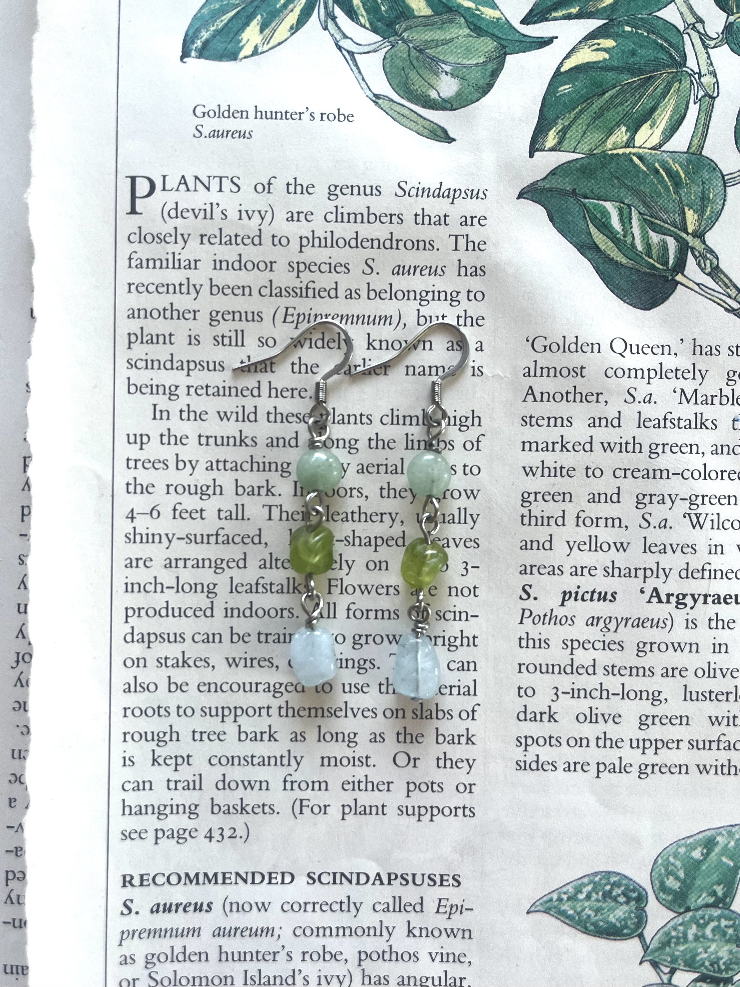 Aventurine Peridot & Aquamarine Tears