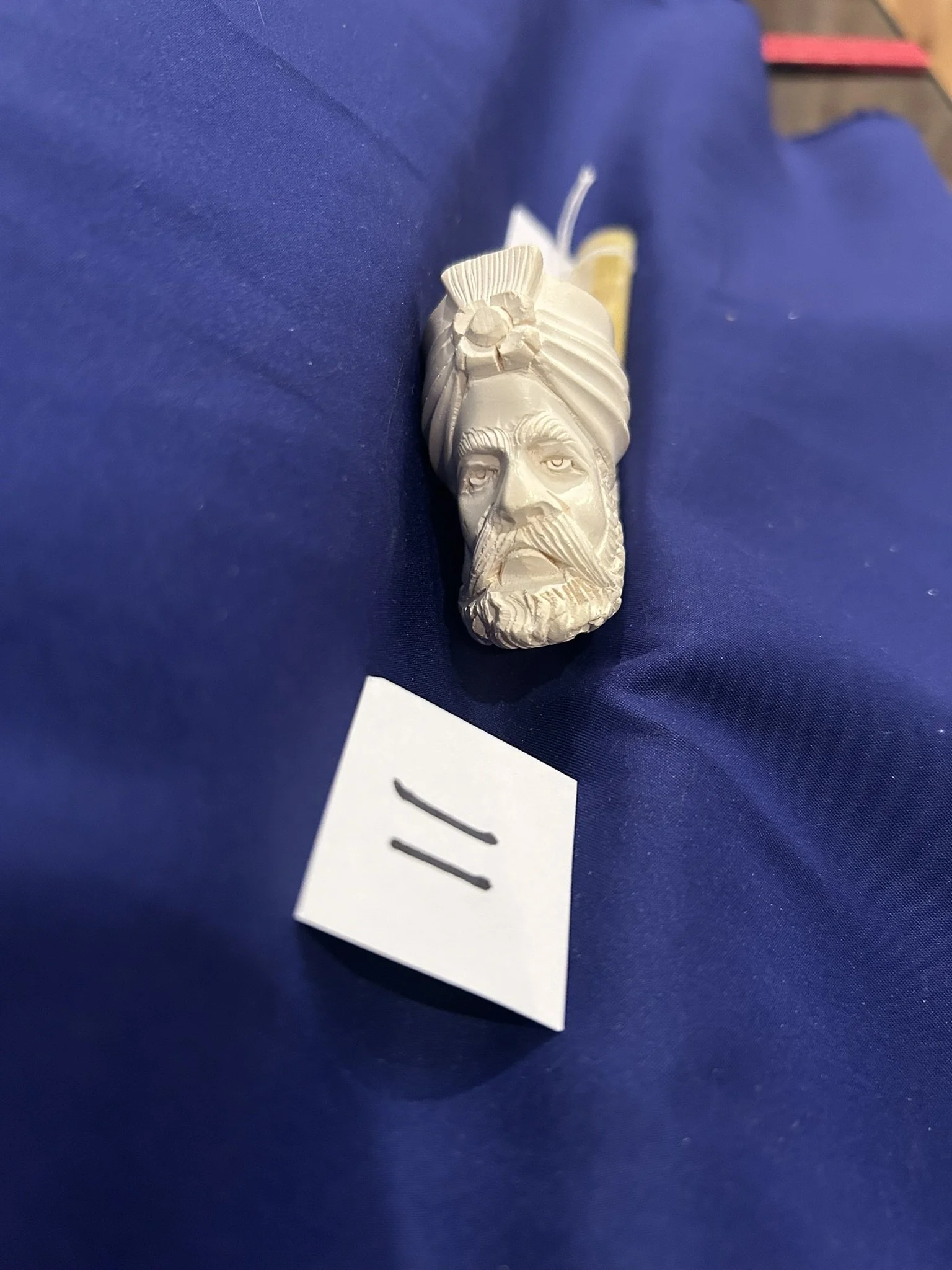 Meerschaum pipe Small Sultan carved pipe unusued.