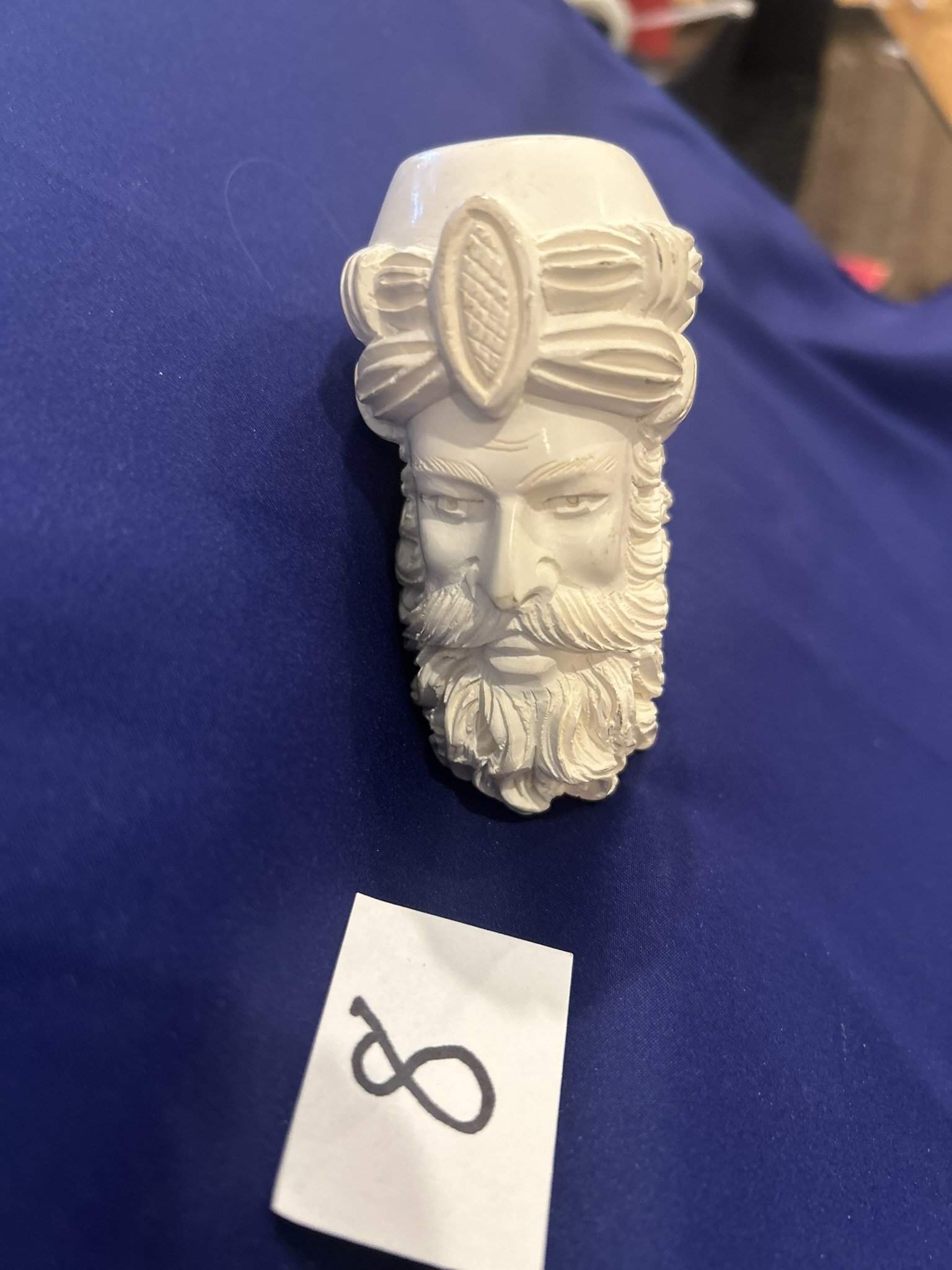 Meerschaum pipe Sultan block meerschaum unused