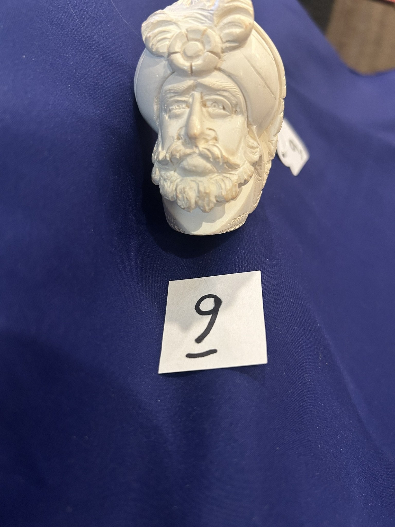 Meerschaum pipesultan carved unused