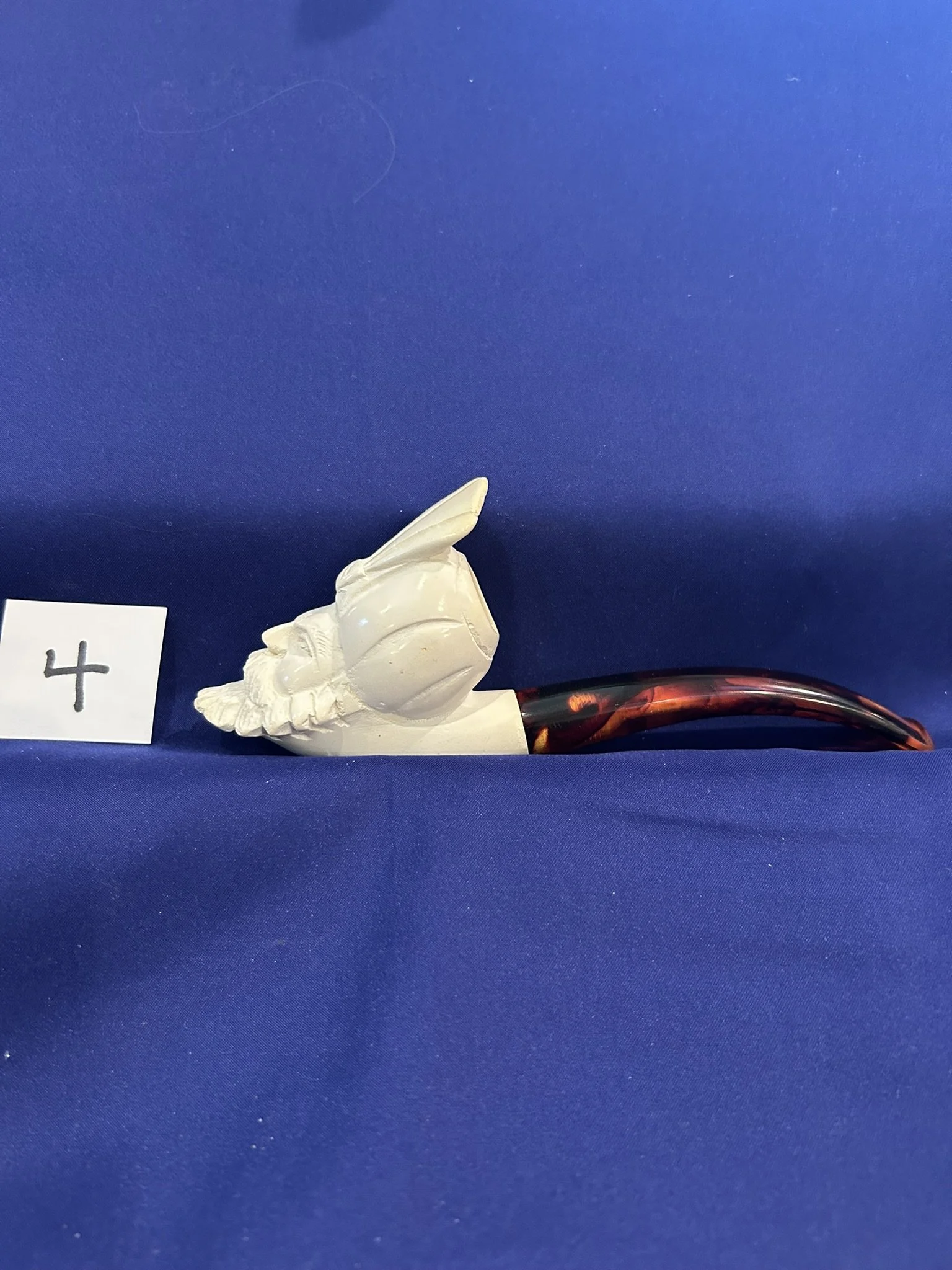 Meerschaum pipe unused Sultan carved