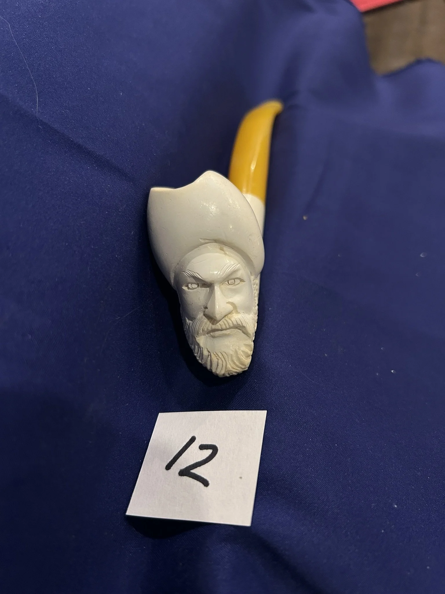 Meerschaum pipe unused basic Sultan face