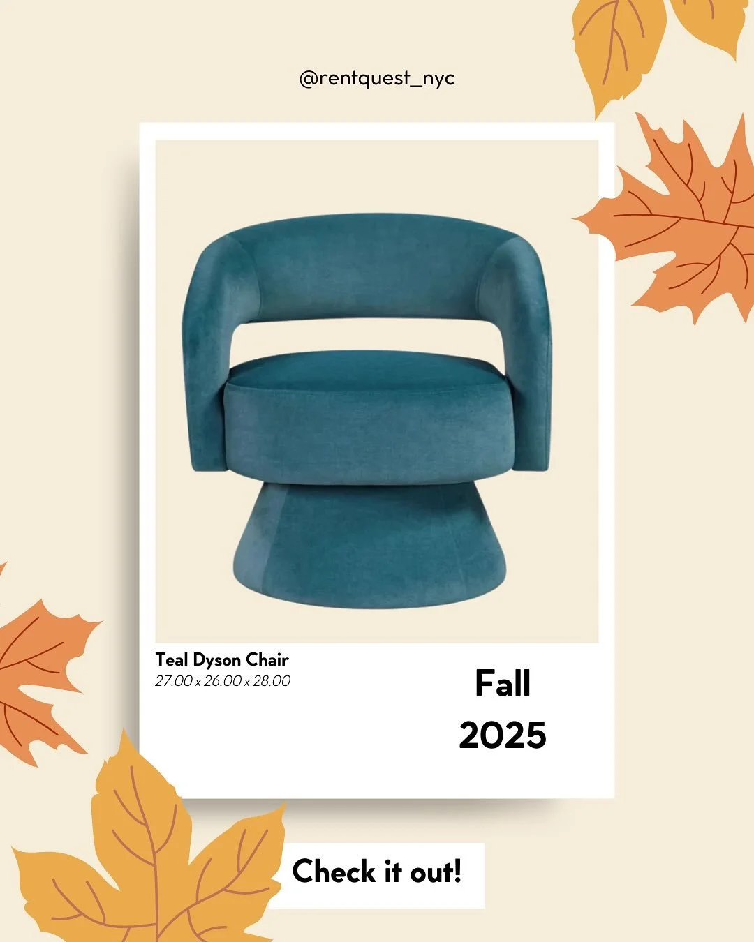 ✨HIGHLIGHT ITEM OF THE WEEK✨

Our Dyson Chair is available in pink🩷, ivory🤍, and yellow💛. Its sculptural silhouette and bright and edgy tone is perfect for a photo op moment or pop of color to a lounge! 

📸 @taybrauerphoto 
📸 @beau_matic 

&bull