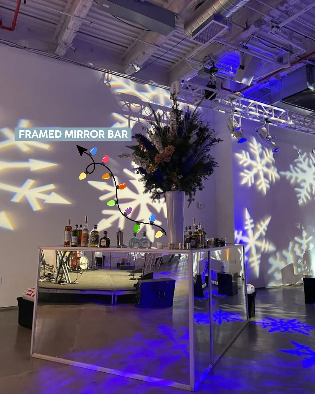 The 🎁Holiday Season🎁 is here and we have the pieces you need to host the ultimate party, pop-up, or photo op moment! 

We are here to help from start to finish. Whether you need a few items for a statement piece or a whole lounge, cocktail and bar 