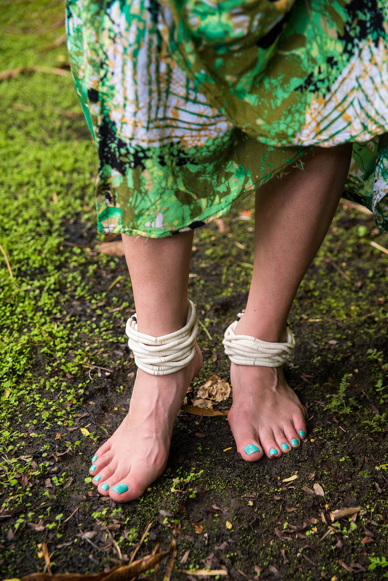 product photo of beaded anklets taken by Sharma Shari Photography