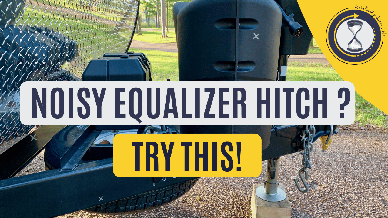 How We Made Our Travel Trailer Setup Less Noisy With A Simple Hack!