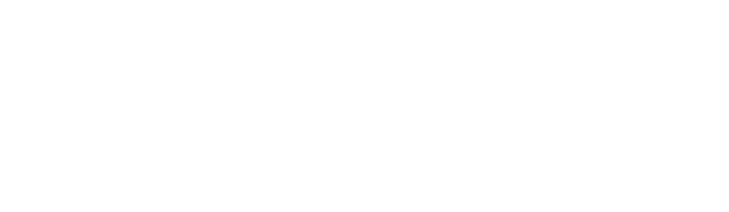 Social media content and strategy logo with white text on black background.